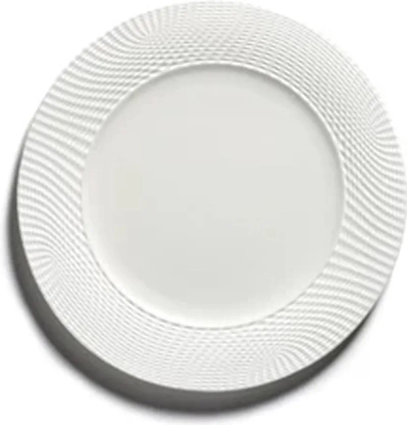 Ann Van Hoey Nido plat bord D18cm bone china by Serax in Wit – product photo