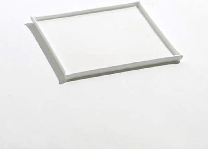 Ann Van Hoey - Vierkant Bord - Small 15x15 by Serax in Wit – product photo