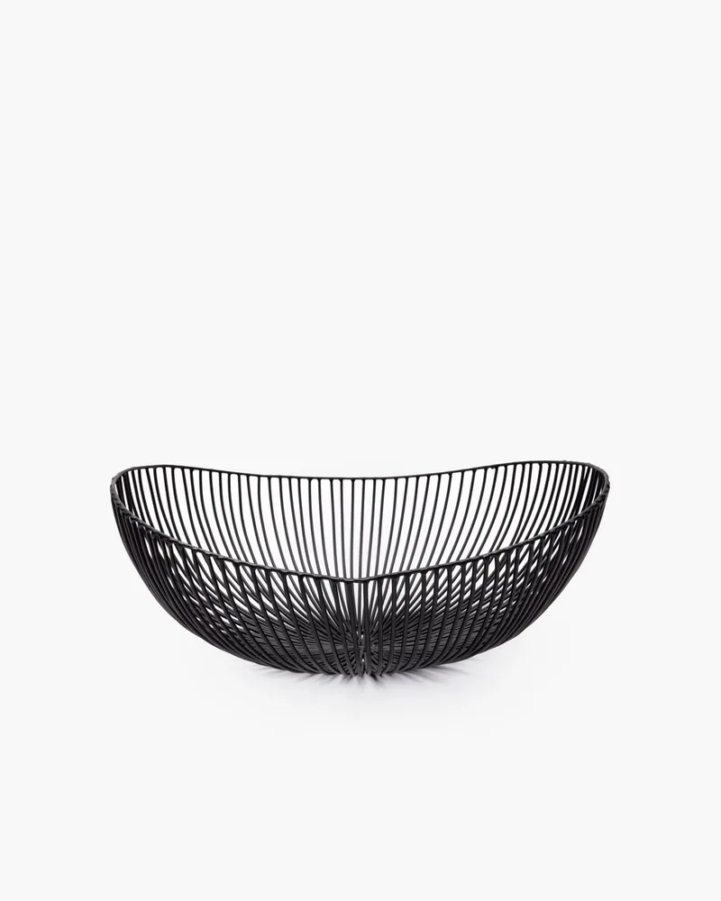 Antonino Sciortino Catu - Mand L - Ijzer - 20 Ø - H 14cm by Serax in Zwart – product photo