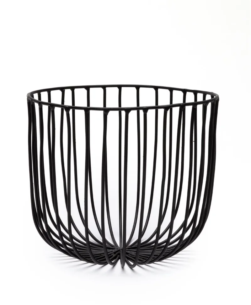 Antonino Sciortino Catu - Mand M - ijzer - 18 Ø - H 15cm by Serax in Zwart – product photo