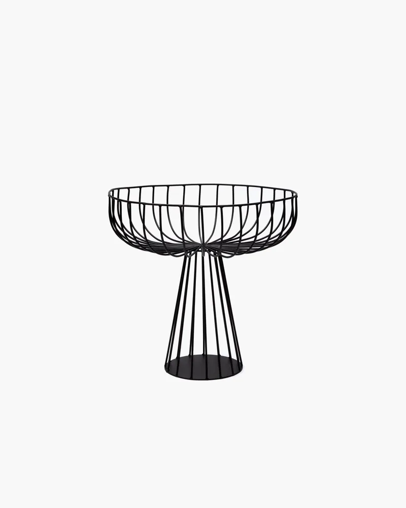 Antonino Sciortino Catu - Mand XL - Ijzer - 30 Ø - H 28cm by Serax in Zwart – product photo
