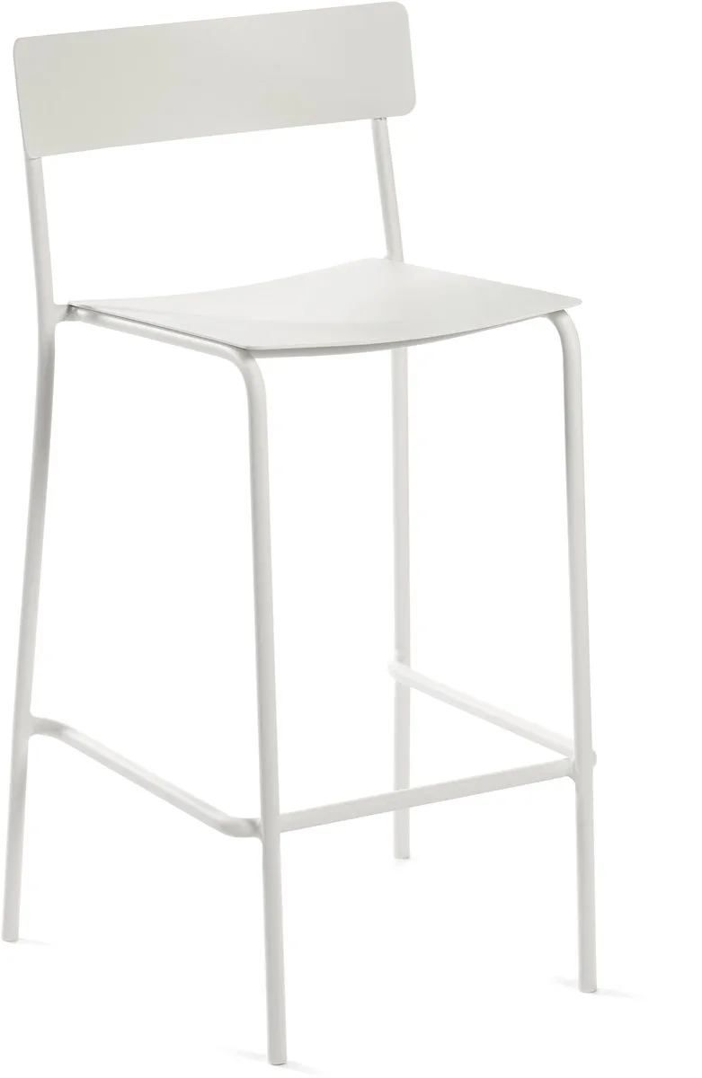 August By Vincent Van Duysen Barkruk Zand by Serax in Wit – product photo
