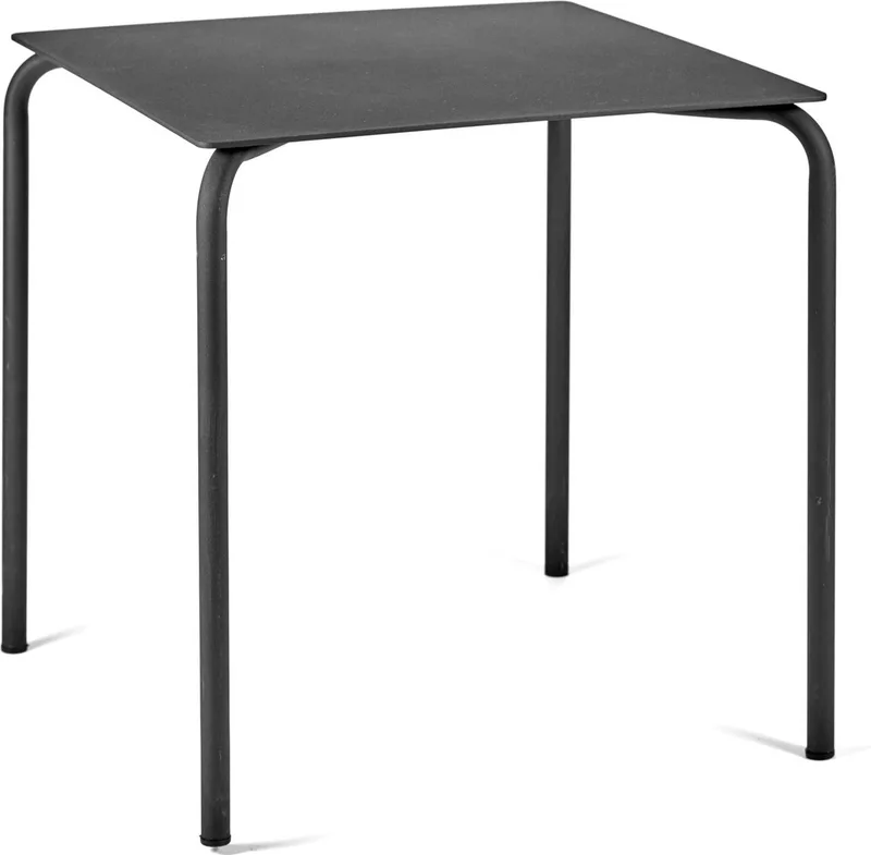 August Tuintafel 70x70 by Serax in Zwart – product photo