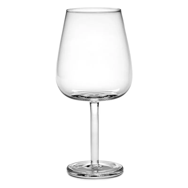 Base Rotweinglas Curved 65 cl von Serax – Produktfoto