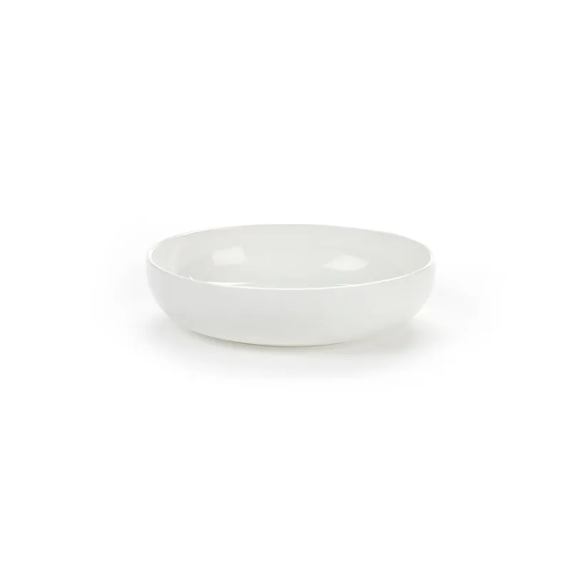 Base Teller mit hohem Rand weiß 12cm von Serax – Produktfoto