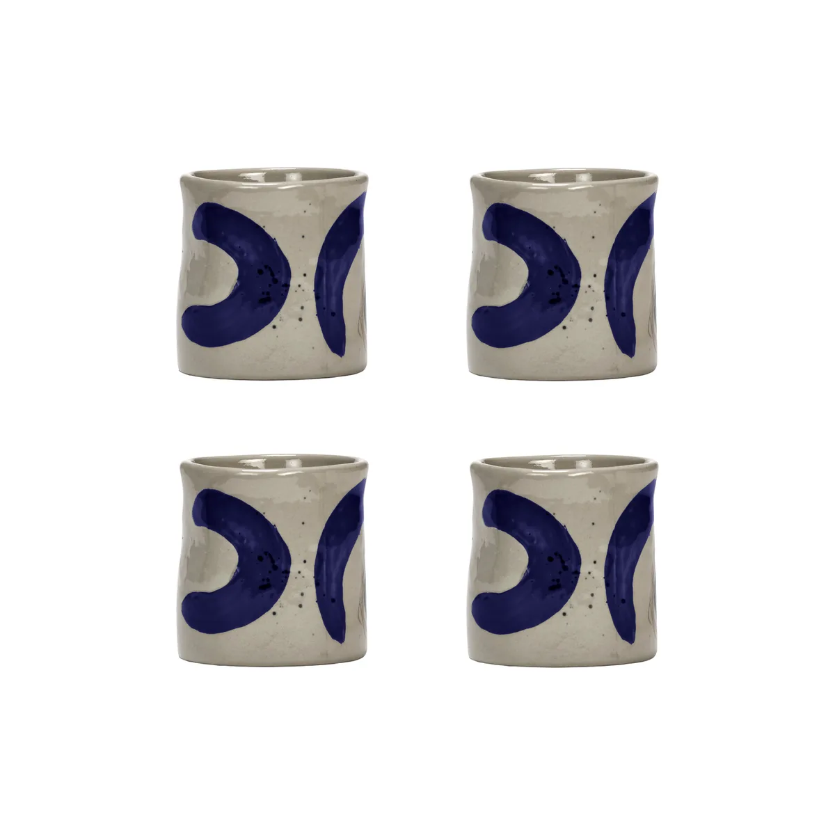 Becher Sophia - Blau - Sandstein - Designer Marie Michielssen van Serax – productfoto