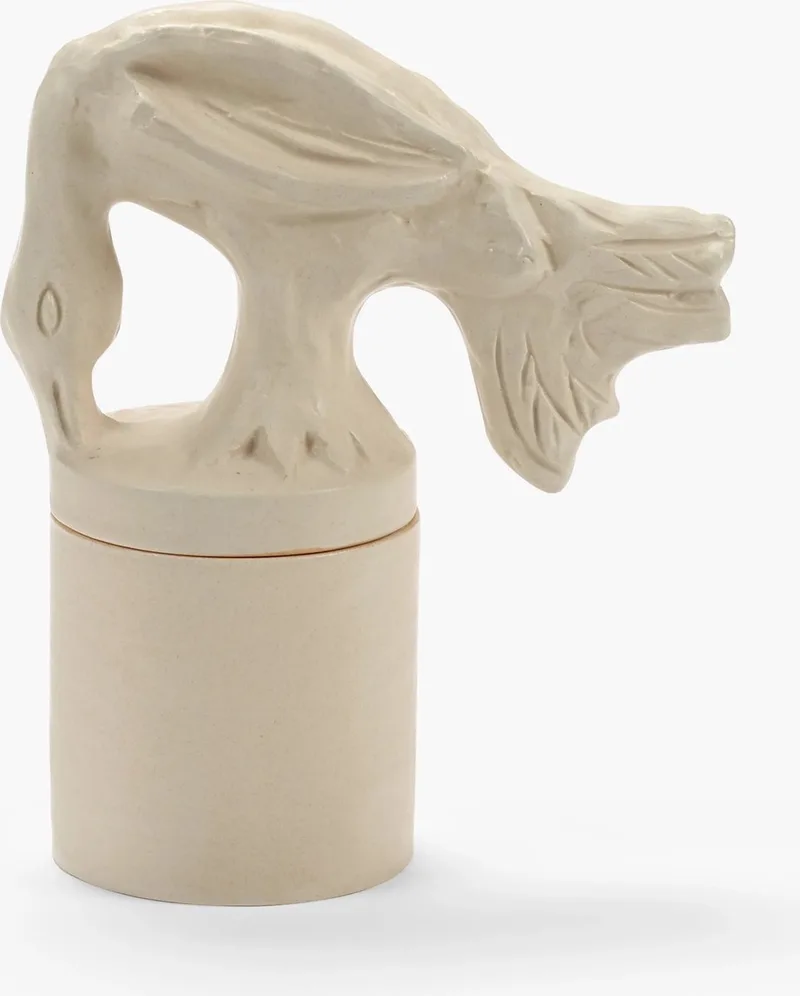 Bela Silva Encensoir geurkaars S D8cm H19.7cm ivory by Serax in Ivoor – product photo