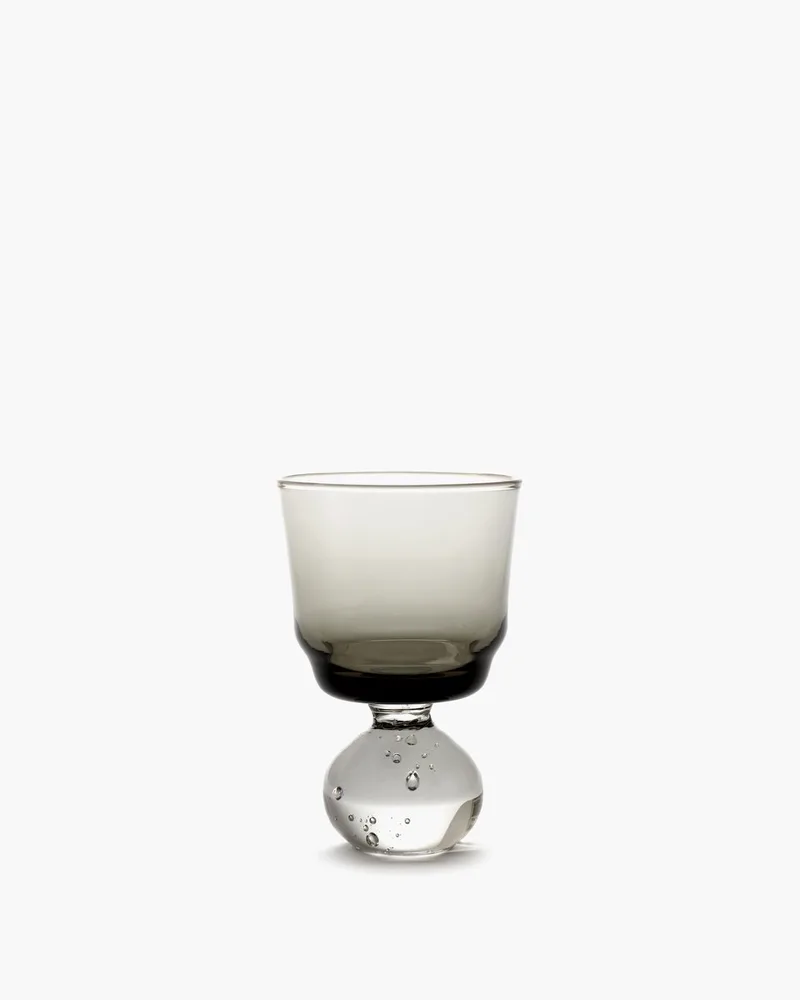 Bela Silva - Eternal Snow - Waterglas S - 6 Ø - 6 stuks by Serax in Grijs – product photo