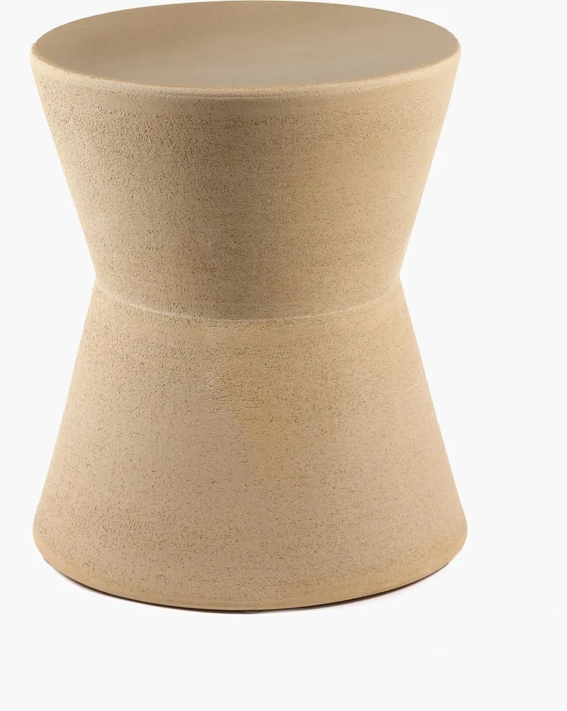 Bijzettafel Serax Pawn By Marie Michielssen Sand / Grijs 32 x 32 x 40 cm von Serax in Beige – Produktfoto