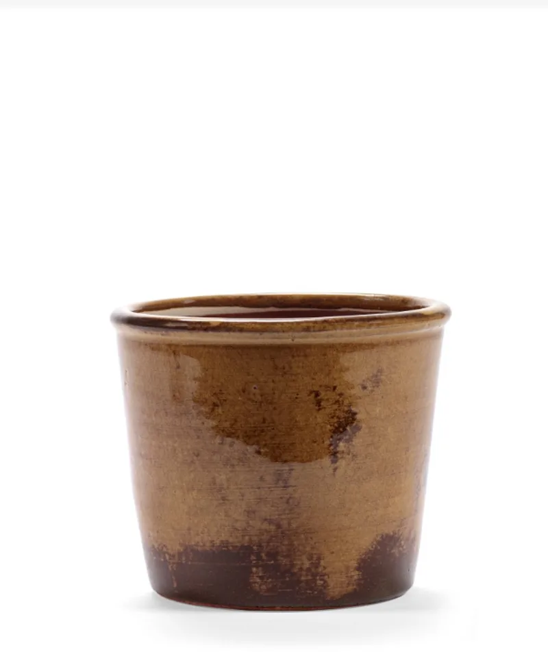 Bloempot Bruin-Roest D 20 cm H 17 cm by Serax in Bruin – product photo