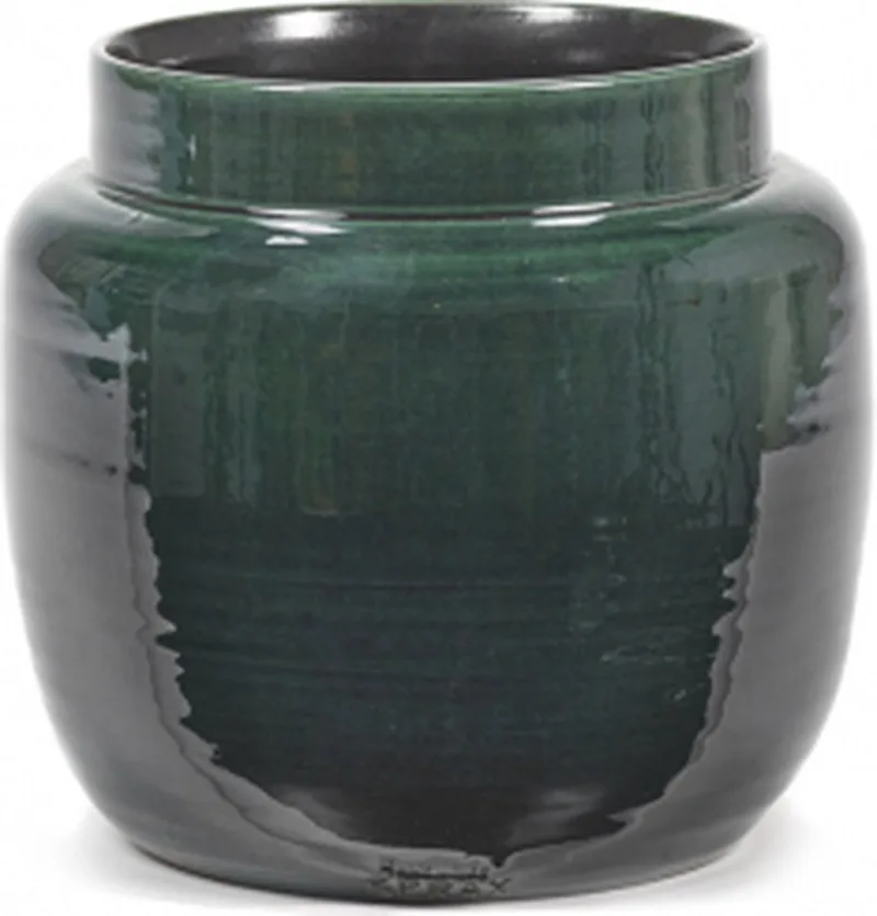 Bloempot D 21 cm H 19 cm von Serax in Groen – Produktfoto