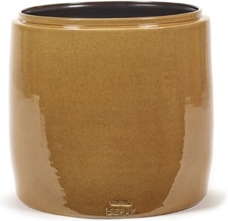Bloempot Geel D 26 cm H 26 cm de Serax en Honey – photo du produit