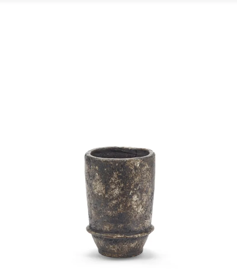 Bloempot-Plantenbak Dune Kelly Wearstler Bruin-Donker D 18 cm H 26 cm by Serax in Bruin – product photo