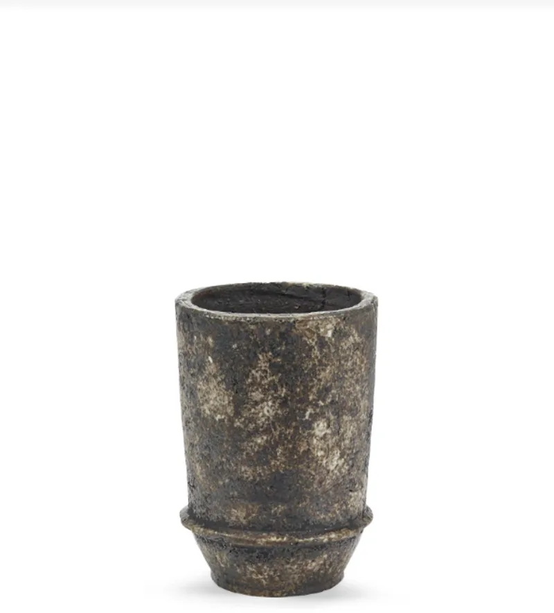 Bloempot-Plantenbak Dune Kelly Wearstler Bruin-Donker D 26 cm H 38 cm by Serax in Bruin – product photo
