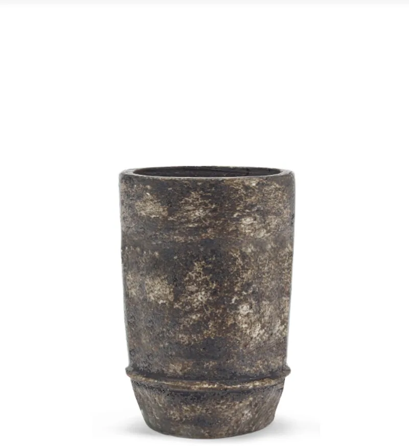 Bloempot-Plantenbak Dune Kelly Wearstler Bruin-Donker D 38 cm H 56 cm by Serax in Bruin – product photo
