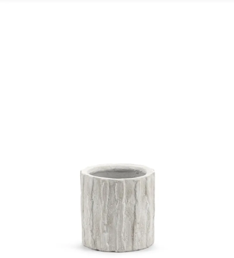 Bloempot Ribbel Wit-Off White D 20 cm H 20 cm by Serax in Wit – product photo