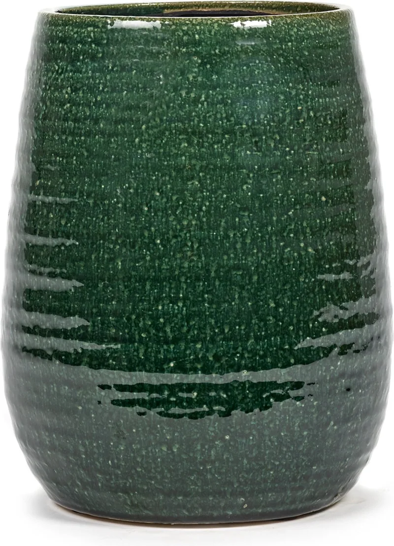 Bloempot-Sierpot D 22,5 cm H 28 cm von Serax in Groen – Produktfoto