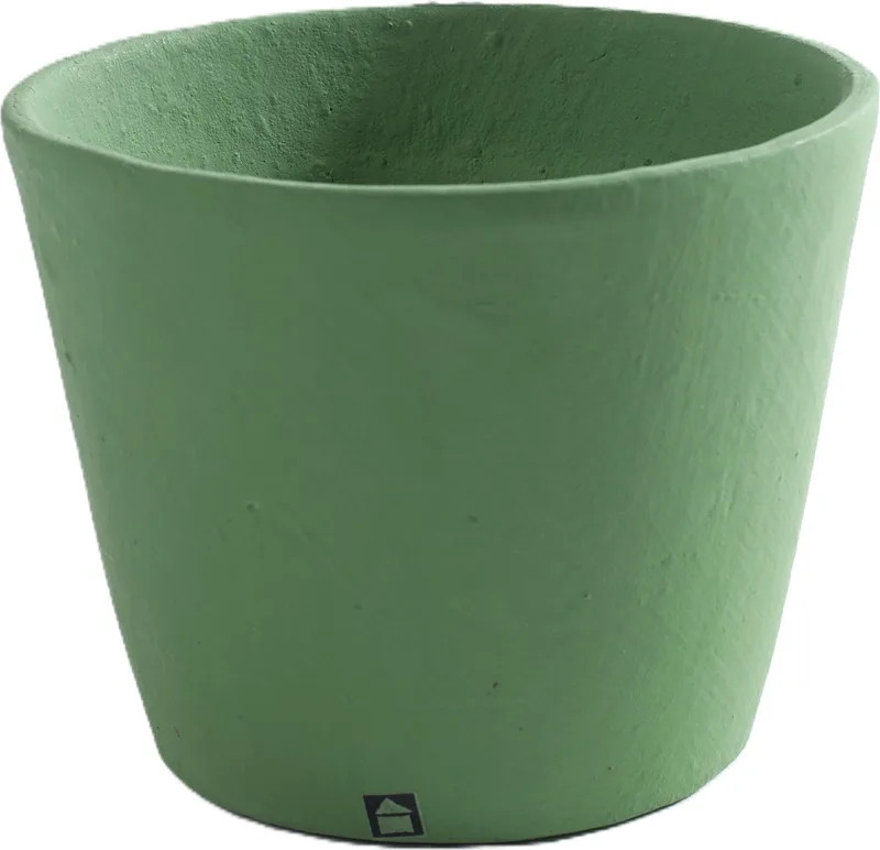 Bloempot Sierpot "Forest Green" D 13 cm H 11 cm van Serax in Groen – productfoto
