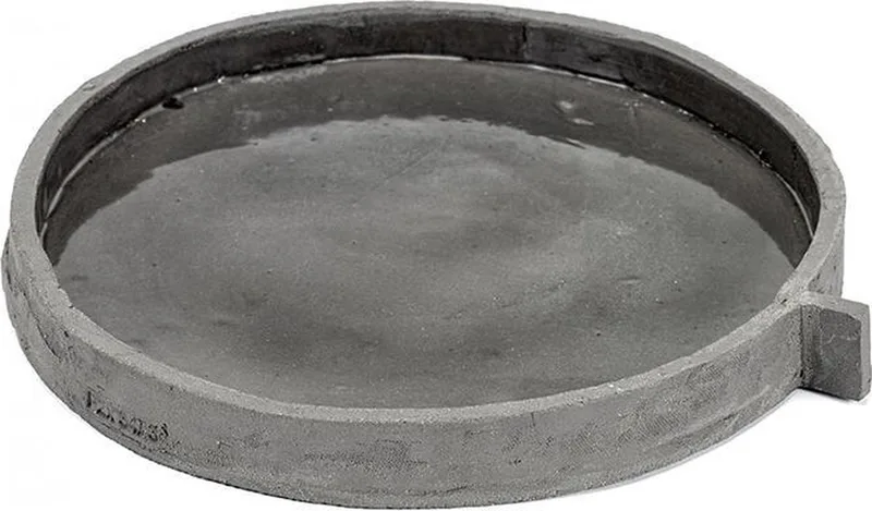 Bord diam. 21cm. Cement FCK F. Gautier 1 stuk by Serax in Grijs – product photo