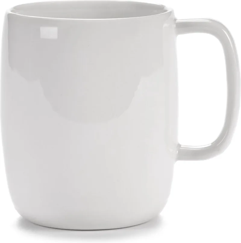 by Vincent Van Duysen mok| passe-partout | 330 ml | glans | 4 stuks fra Serax i Wit – produktbillede