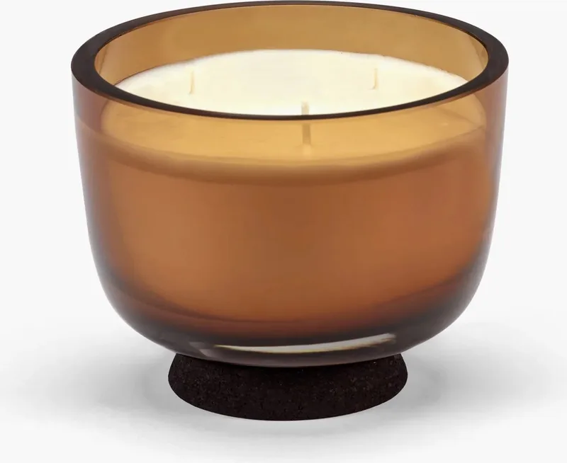 Candles By Vincent Van Duysen Geurkaars S Tanger Amber by Serax in Donkeroranje – product photo