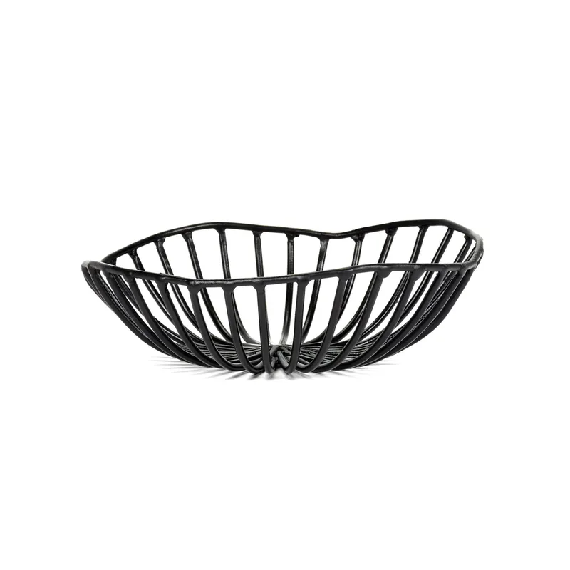 Catu Brotkorb 15cm Schwarz von Serax – Produktfoto