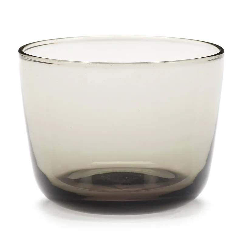 Cena niedriges Glas Ø 8,5 cm Smokey Grey by Serax – product photo