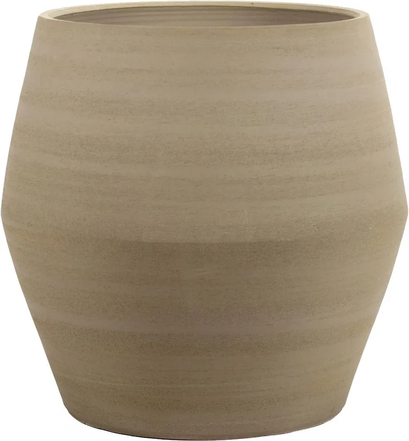 Construct Planter 01 Large By Marie Michielssen Bloempot Large Ø62 by Serax in Beige – product photo