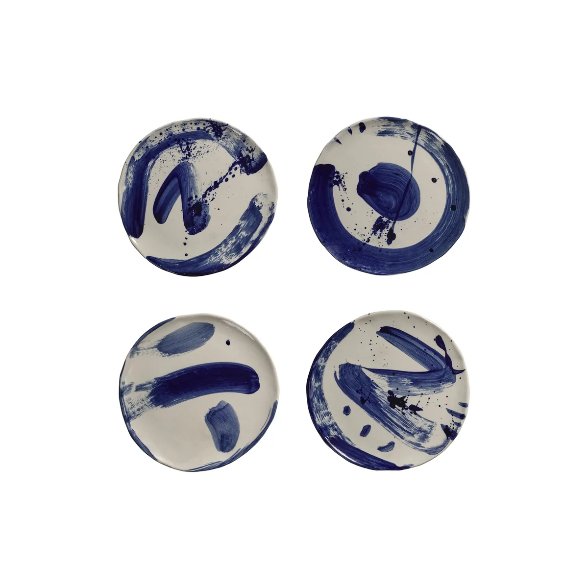 Dessertteller Sophia - Blau - Sandstein - Designer Marie Michielssen de Serax – photo du produit