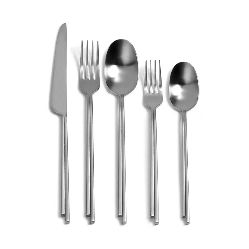 Dune Besteckset 5 Teile Geschenkbox Stainless steel von Serax – Produktfoto