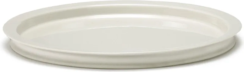 Dune By Kelly Wearstler Dinerbord Ø23 Set Van 2 Alabaster by Serax in Wit – product photo