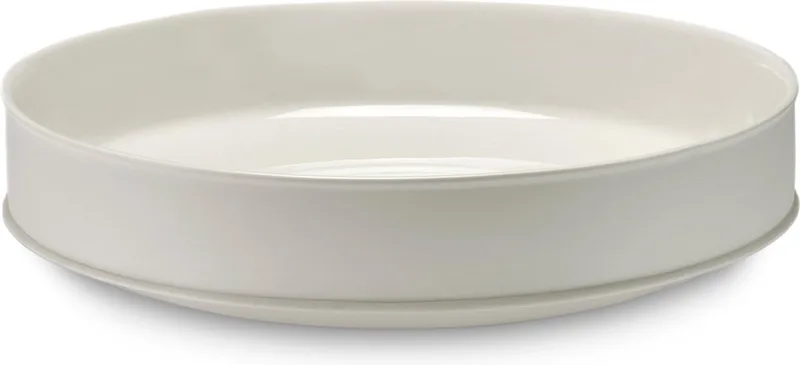 Dune By Kelly Wearstler Serveerschaal Hoog Ø41 Alabaster by Serax in Wit – product photo