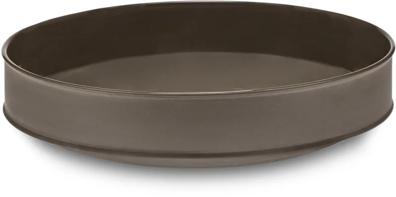 Dune By Kelly Wearstler Serveerschaal Hoog Ø41 Slate van Serax in Donkergrijs – productfoto
