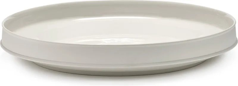 Dune By Kelly Wearstler Serveerschaal Laag Ø41 Alabaster by Serax in Wit – product photo