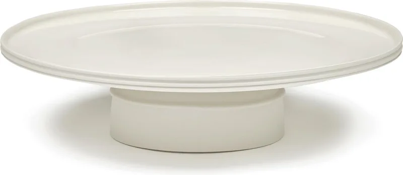 Dune By Kelly Wearstler Taartplateau Ø33 Alabaster by Serax in Wit – product photo