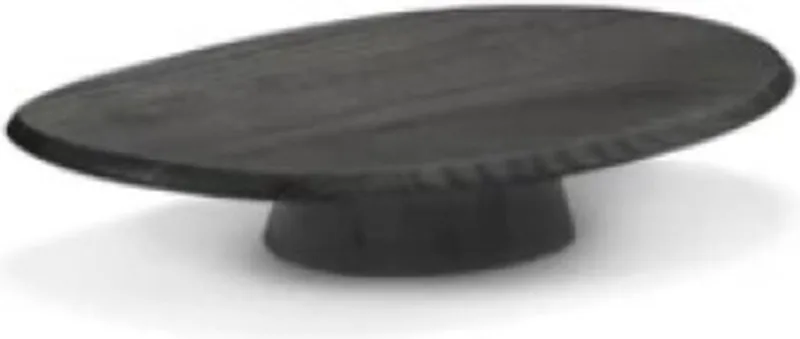 Dune Cake plate by Kelly Wearstler, 04, ash black by Serax in Zwart – product photo