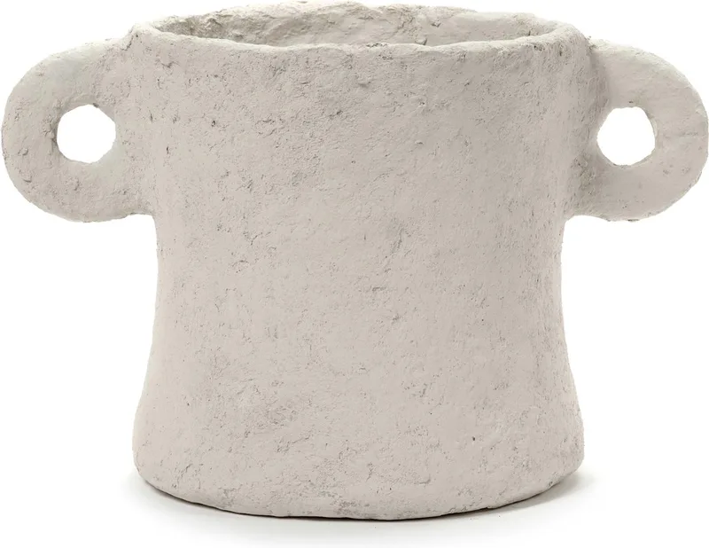 Earth By Marie Michielssen Bloempot Large by Serax in Wit – product photo