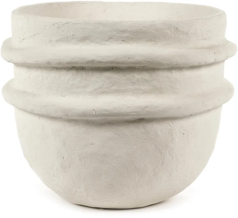 Earth By Marie Michielssen Bloempot Ø30 White by Serax in Wit – product photo