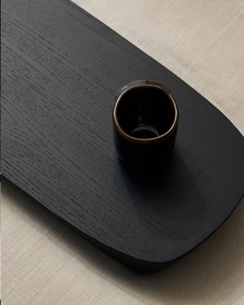Espresso kopje 'Out of Lines', espressokop Koken & Tafelen > Servies > Kopjes & mokken > Kopjes de Serax en Bruin – photo du produit