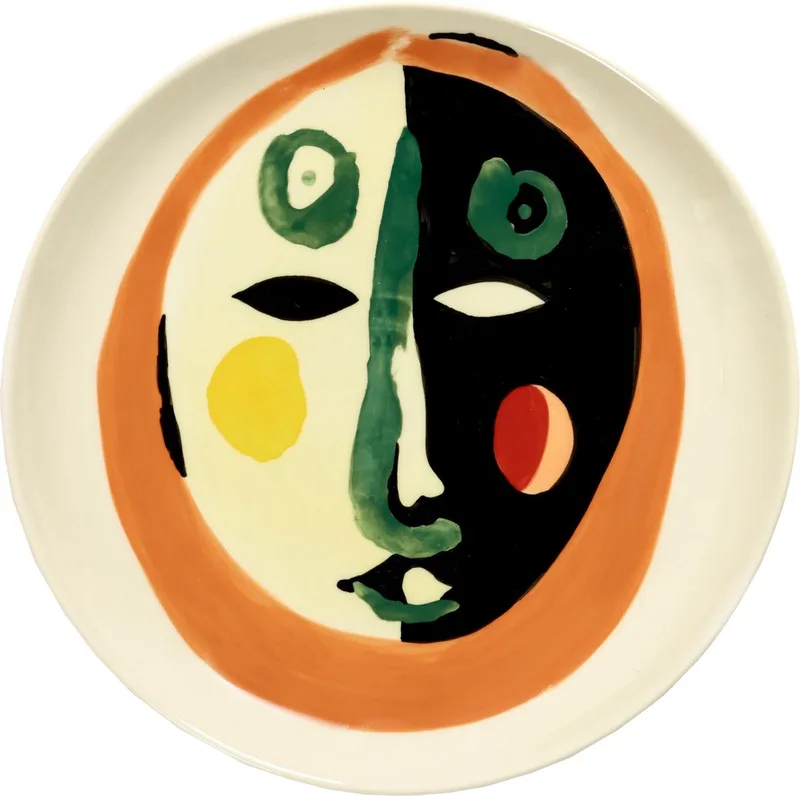 Feast By Ottolenghi Dinerbord Ø22.5 Face 1 de Serax en Multicolore – photo du produit