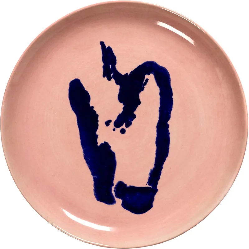 Feast By Ottolenghi Dinerbord Ø22.5 Pink Pepper Blue van Serax in Roze – productfoto