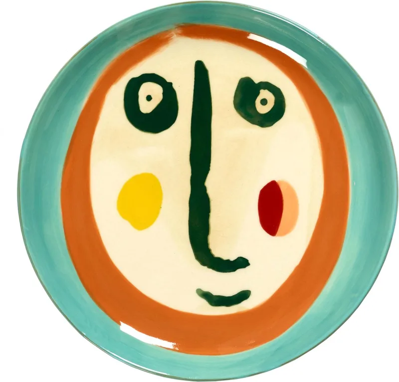 Feast By Ottolenghi Ontbijtbord Ø19 Face 2 by Serax in Multi – product photo