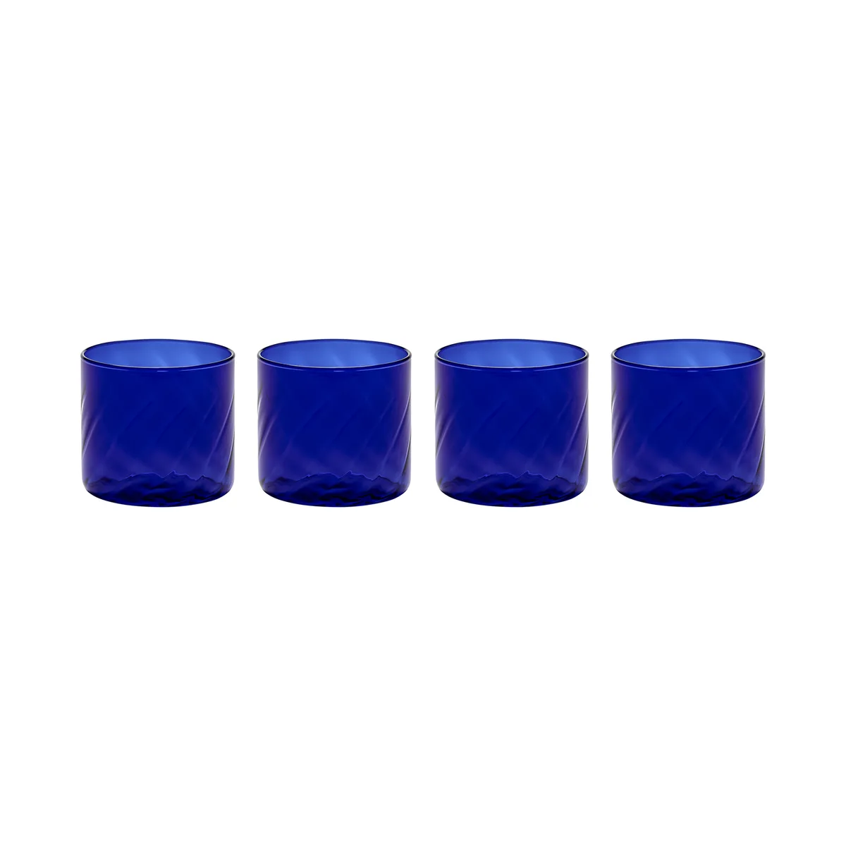 Glas Yam - Blau - Borosilikatglas - Designer WAWW La Table från Serax – produktbild