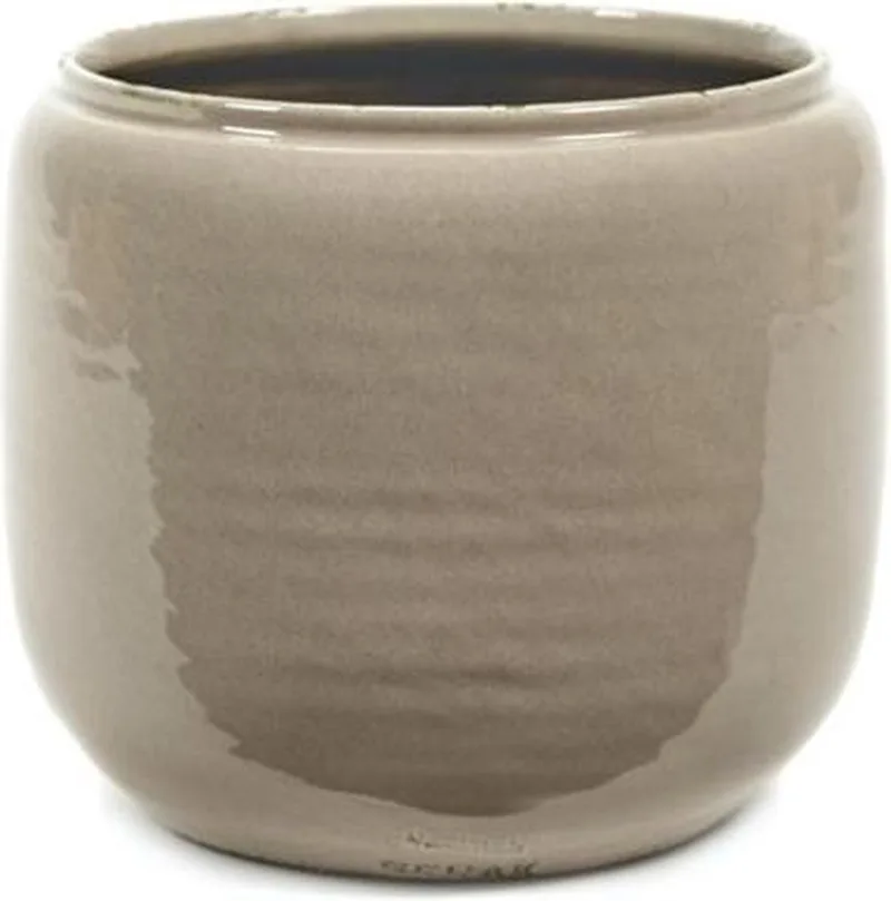 Glazed Costa bloempot D18.5cm H19cm by Serax in Roze – product photo