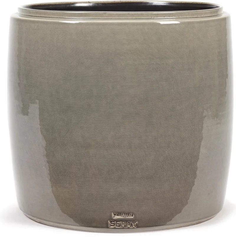 Glazed shades - Bloempot M - 34 Ø de Serax en Grijs – photo du produit