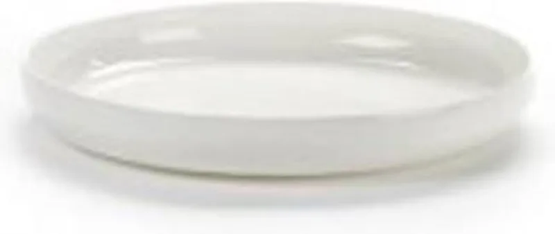 Hoge borden M geglazuurd (D20 H3) BASE van Piet Boon (4st) by Serax in White – product photo