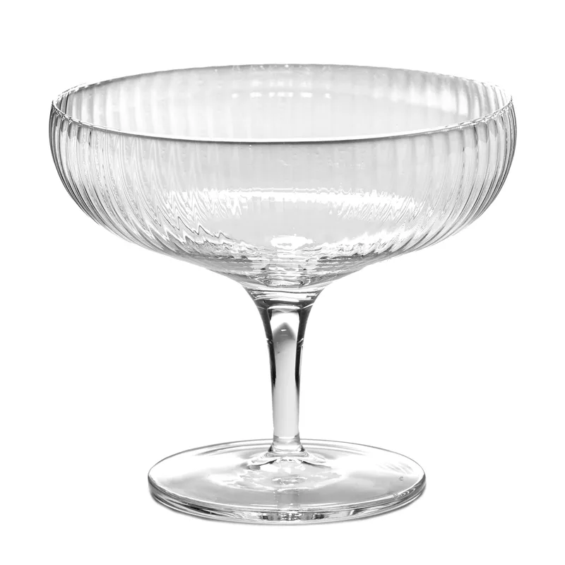 Inku Champagnerschale Glas 15 cl Clear von Serax – Produktfoto