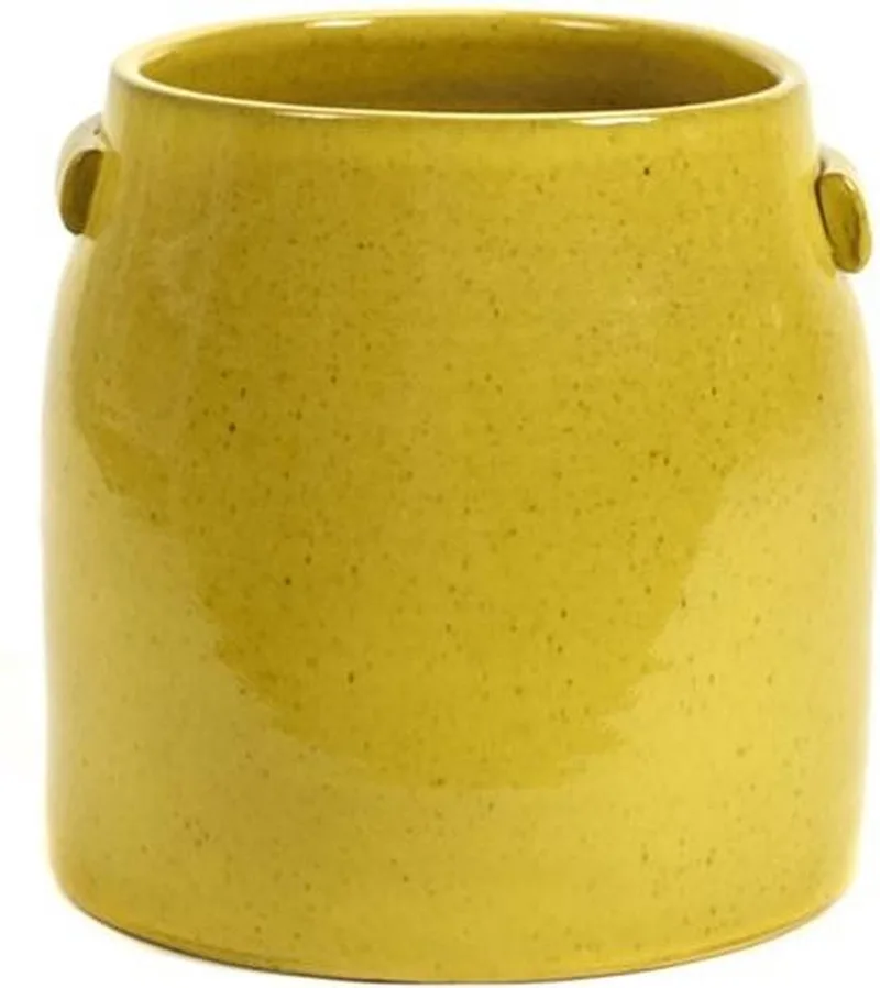 Jars - Bloempot L - 30 Ø de Serax en Geel – photo du produit