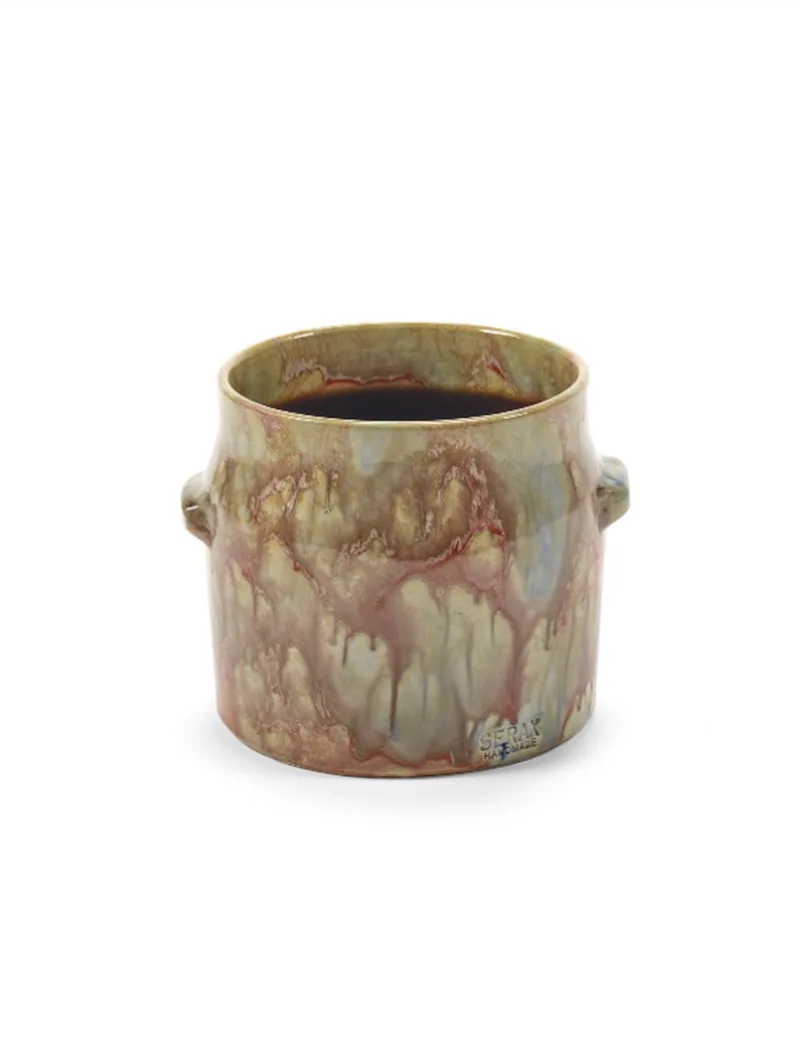 Jars Pottery By Bloempot S Mystique D 22 cm H 19 cm Opening 18 cm by Serax in Beige – product photo