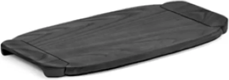Kelly Wearstler Dune dienblad / schaal 46.5x25cm H4.5cm ash by Serax in Zwart – product photo